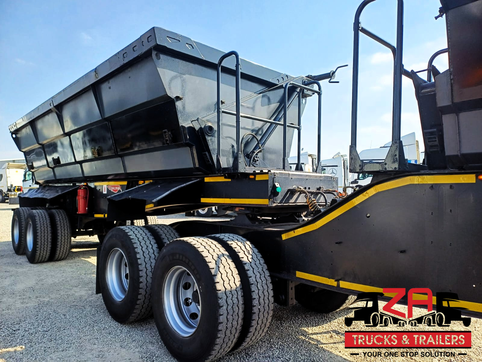 2021 TRAILMAX 40 CUBE SIDE TIPPER TRAILER #53185